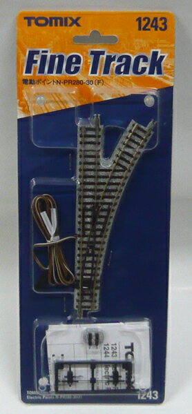 鉄道模型のTOMIX（トミックス）　電動ポイント　N-PR280-30(F)【1243】のサムネイル