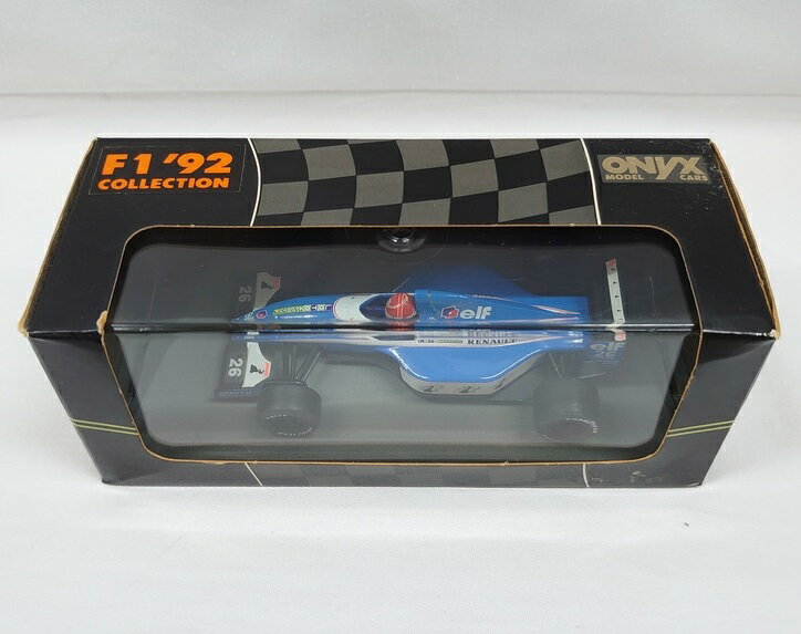 オニキス ONYX 1/43 ミニカー Ligier Gitanes リジェ ジタン JS37 エリック コマス 1992 26 136 F1 ’92コレクション