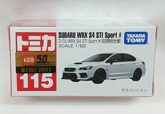 g~J No.115 Xo WRX S4 STI Sportiʎdlj tomica ^Jg~[ 1/62