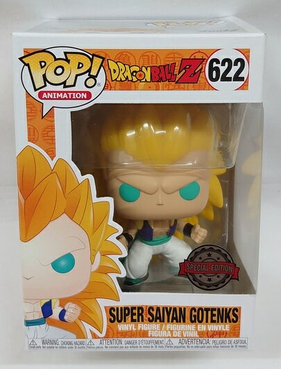 Funko POP！アニメーション 超サイヤ人ゴテンクス ドラゴンボールZ フィギュア バンダイ