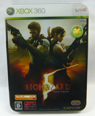 ڿʡXBOX360եȡBIOHAZARD 5 Delux EditionץХϥ5 ǥåǥ