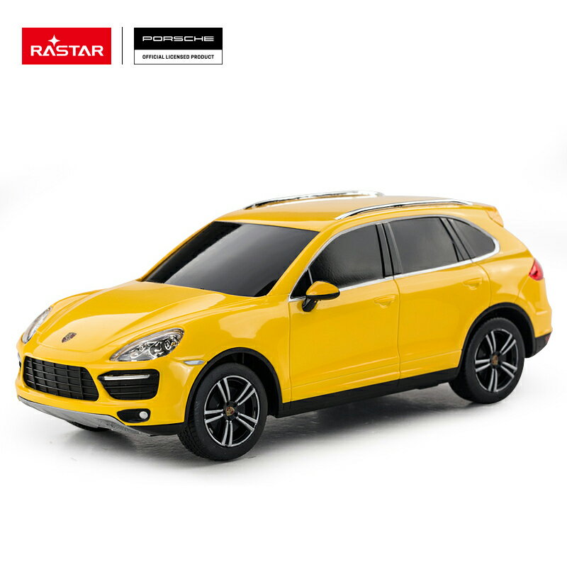 ラジコンカー 1/24 ポルシェ カイエンターボ 黄(2039000321097Yellow) 　　　車 スポーツカー ドイツ 高級車 SUV V8エンジン おもちゃ 3歳 4歳 5歳 6歳 男の子 プレゼント