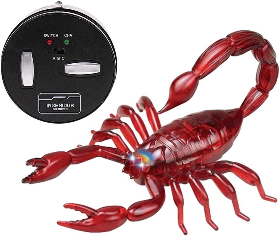 ラジコン R/C サソリ 赤(2039000322261Red)　　(※訳あり/新品ですがパッケージにダメージ等が少々あります)