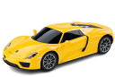 ラジコンカー 1/24 ポルシェ 918 黄(2039000321080Yellow) 車 スポーツカー 3歳 4歳 5歳 6歳 男の子 プレゼント