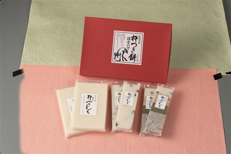 ★御予約割引特典★冬季限定こだわり杵つき餅セット【2】★【新潟森林農園自家栽培最高級こがねもち100％】(4)