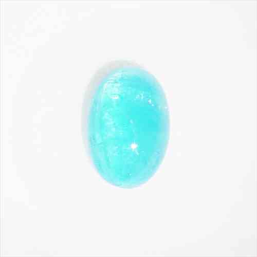 【宝石・ルース】パライバ　トルマリン　キャッツアイ　Paraiba Tourmaline Cat's eye　0．51ct　OV CB【レアストーン】【コレクターストーン】【希少】【ブラジル産】【鑑別書付】【送料無料】【販売期間限定4月15日まで】天然石　パワーストーン