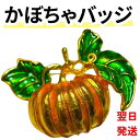 【翌日発送】かぼちゃ カボチャ バッジ ピン 野菜 可愛い【残5限定】