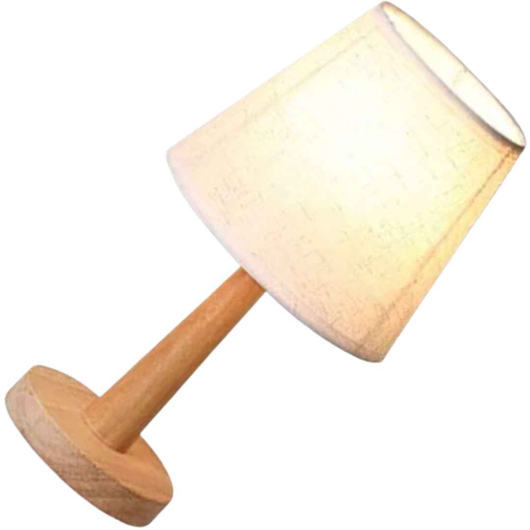 和風テーブルスタンド led電球付 間接照明 木製 寝室 【残3のみ】