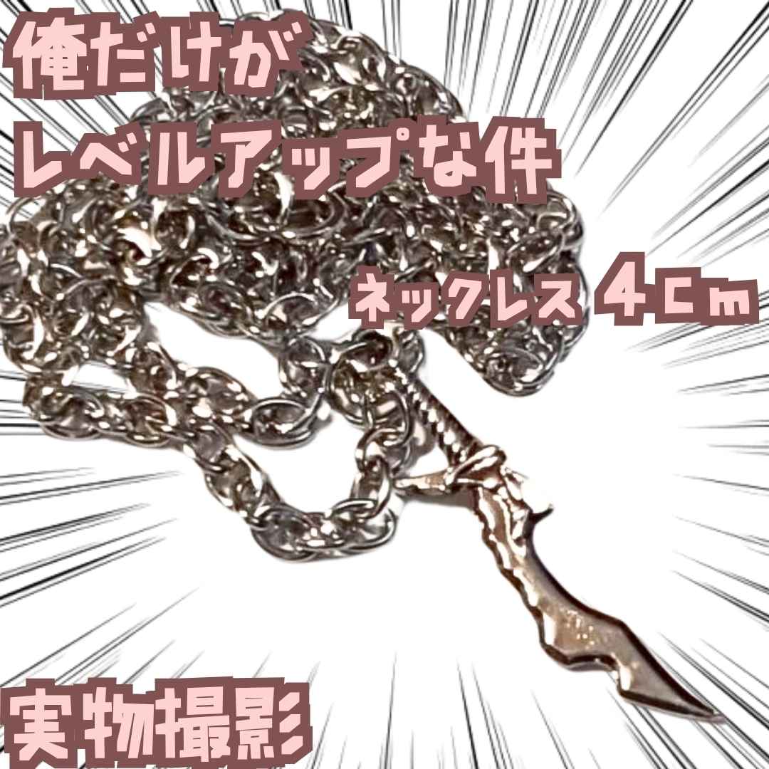 俺だけがレベルアップな件 ネックレス グッズ 国内4cm【残3】