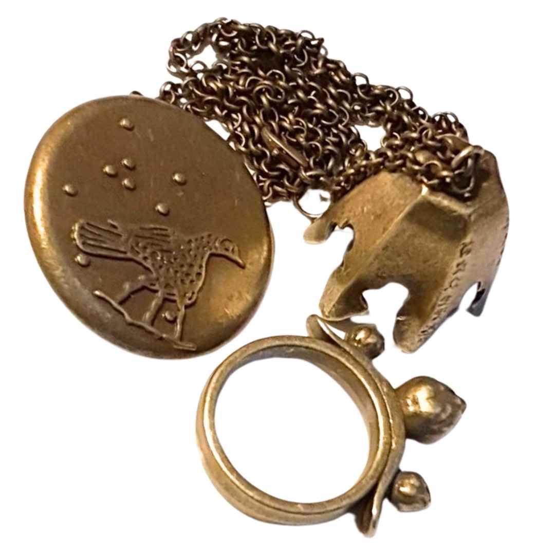 面白グッズを集めたお店の黒神話　ネックレス　指輪　ペンダント　国内4m【残3】｜アングル2