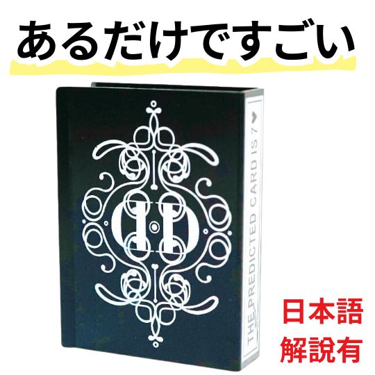 【現物撮影】手品 カードガード クリップ カードカバー DD 黒 ブラック 2個