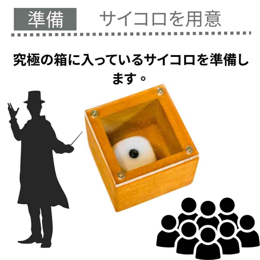 【手品 マジック】サイコロ 3個 クロースアッ...の紹介画像3