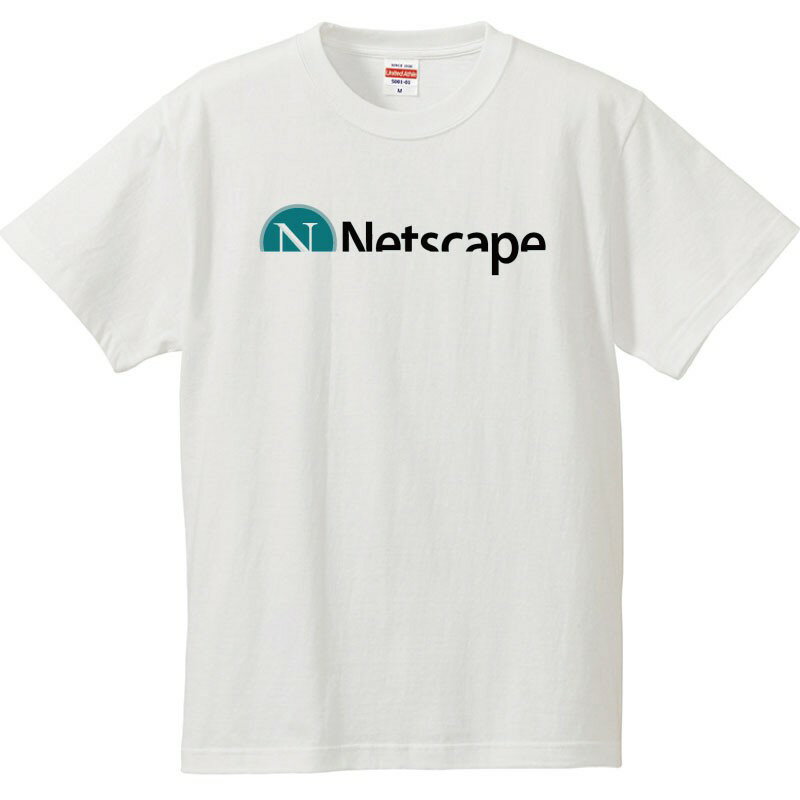 楽天おもしろtシャツ屋さん 楽天市場店おもしろtシャツ 文字 ジョーク パロディ Netscape パソコン インターネット ゲーム IT PC 家電系 面白 半袖Tシャツ メンズ レディース キッズ