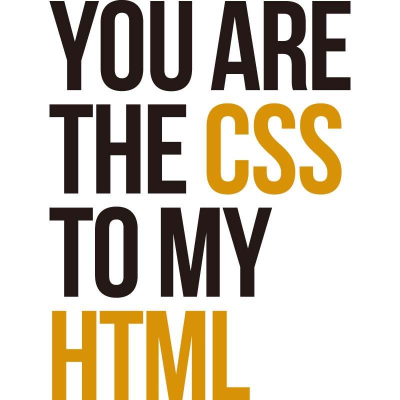 おもしろtシャツ 文字 ジョーク パロディ YOU ARE THE CSS TO MY HTML パソコン インターネット ゲーム IT PC 家電系 面白 半袖Tシャツ メンズ レディース