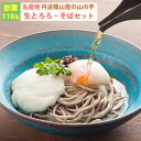 お歳暮 丹波篠山産 山の芋 生とろろ・山の芋そば詰め合わせ TS-6(生とろろ60g×6・山の芋そば180g×6・そばつゆ6) 山芋 河南勇商店 ギフト のし対...