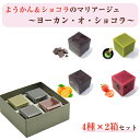 2025 お中元 ようかん ショコラ 「ヨーカン・オ・ショコラ」 4種2箱 計8個 かねご製餡 匠あんこ堂 羊羹 ひとくち のし対応可 ギフト 夏ギフト