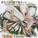 2025 お中元 島根県沖 あなご (一夜干し)&3種の干物(のどぐろ・あじ・かます)詰合せセット 国産 島根産 無添加 岡富商店 -おかとみ- ギフト のし対応可 夏ギフト