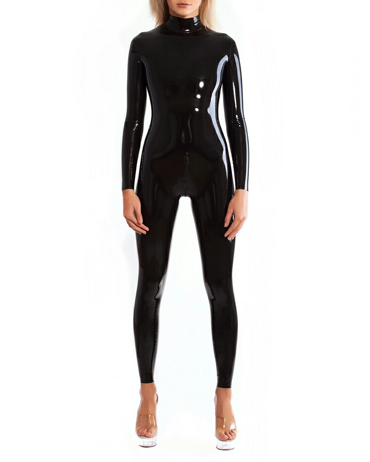 ¨Ǽ С ƥå åȥ 쥹 Latex Catsuit Seamless С BRIGHT&SHINY ʥ顼֥å