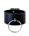 Leather Collar Bold with Ring レザー 皮革 カラー リング付き 極太 首輪 チョーカー 拘束企画