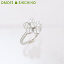 GRAFF グラフ ワイルドフラワー パヴェ ダイヤモンド リング 750 K18 WG ホワイトゴールド 7号 #7 RGR848 0.56ct レディース ラグジュアリー ジュエリー アクセサリー 美品 仕上げ済み【中古】