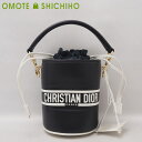 【未使用品】DIOR ディオール ヴァイヴ マイクロ バケット 2wayバッグ ハンドバッグ ショルダーバッグ ミニバッグ カーフ レザー ネイビー S6250OSGQ レディース【中古】