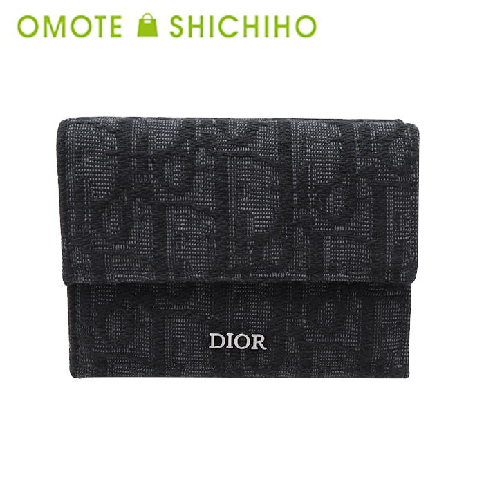 DIOR 三折財布【ランク:A】 楽天市場】三つ折り財布 メンズ コンパクト(ブランドディオール