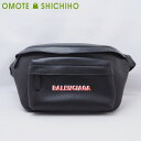 BALENCIAGA バレンシアガ エブリディ ベルトバッグ ボディバッグ レザー 黒 ブラック 552375 メンズ EVERYDAY 美品【中古】