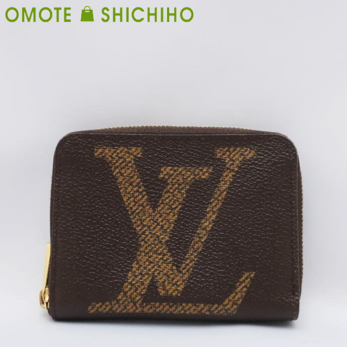 Louis Vuitton ルイヴィトン ジッピー コインパース コインケース カードケース 財布 小銭入れ モノグラム ジャイアント ブラウン M69354 レディース メンズ 美品【中古】