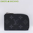 Louis Vuitton ルイヴィトン ポルトモネ ジュール コインケース 小銭入れ L字 カードケース 名刺入れ モノグラム エクリプス M63536 メンズ