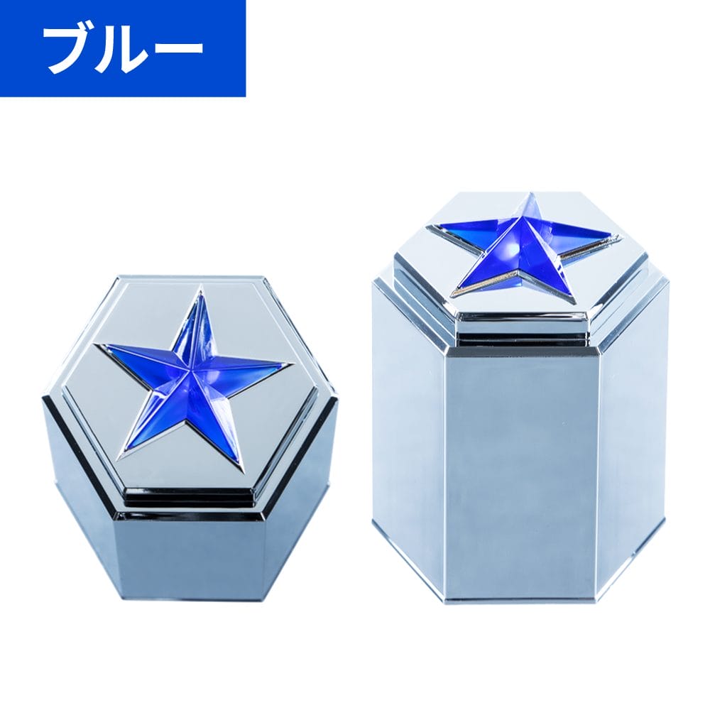 メーカー直送 ジェットイノウエ 綺羅ナットカバー 41mm 高さ60mm ブルー 6個入 500561 ※代引・返品不可