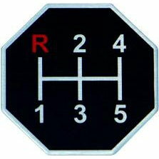 メーカー直送 ジェットイノウエ シフトパターンステッカー 日野 プロフィア/ふそう キャンター 503701 ※代引・返品不可