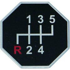 メーカー直送 ジェットイノウエ シフトパターンステッカー ふそう ブルーテックキャンター 503708 ※代..