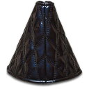 メーカー直送 ジェットイノウエ モコモコシフトブーツカバー ダブルステッチ ロイヤルネイビーブルー 508118 ※代引・返品不可
