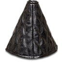 メーカー直送 ジェットイノウエ モコモコシフトブーツカバー ダブルステッチ ロイヤルシルバーブラック 508122 ※代引・返品不可