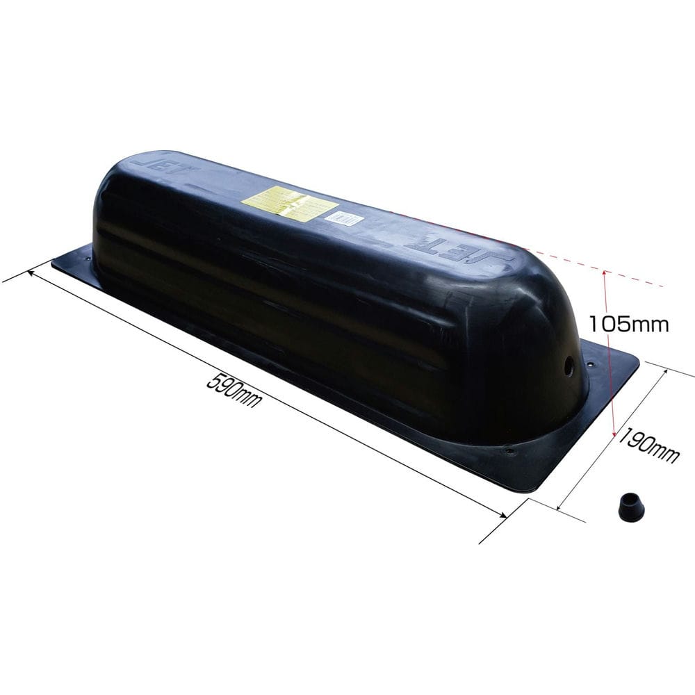 メーカー直送 ジェットイノウエ 裏カバー 丸型3連テールランプ大型用パーツ 525436 ※代引・返品不可