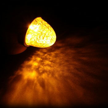 メーカー直送 ジェットイノウエ LED ミニサイドマーカーランプ 零（ZERO）クリアレンズ アンバー 532748 ※代引・返品不可