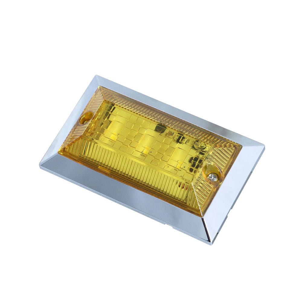 メーカー直送 ジェットイノウエ ハイパワーフラットマーカーランプNEO カラーレンズ イエロー 534518 ※代引・返品不可