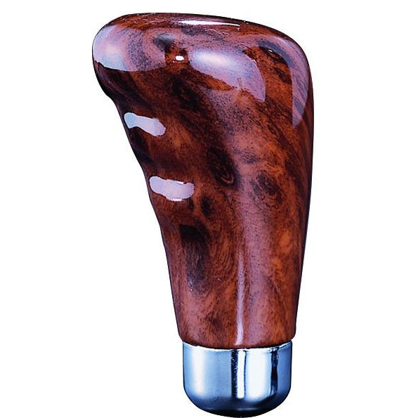 メーカー直送 ジェットイノウエ ガングリップタイプノブ 茶木目 100m 12×1.75 560203 ※代引・返品不可