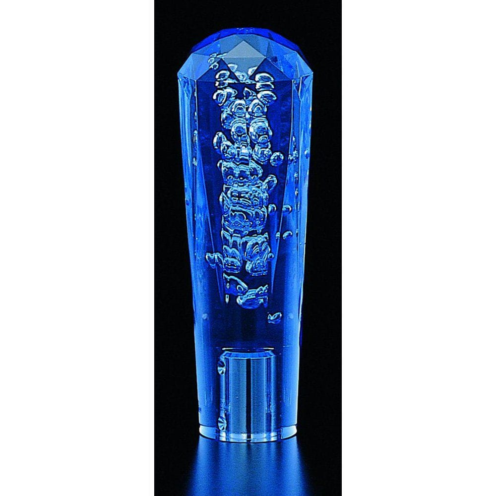 メーカー直送 ジェットイノウエ ダイヤモンドカット泡シフトノブ ブルー 150 560662 ※代引・返品不可