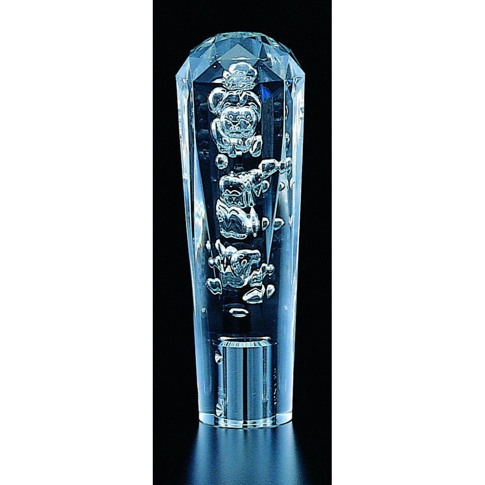 メーカー直送 ジェットイノウエ ダイヤモンドカット泡シフトノブ クリアー 150 560681 ※代引・返品不可