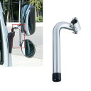 メーカー直送 ジェットイノウエ バックショットミラー取付けブラケット ステンレス ’07フォワード 570978 ※代引・返品不可