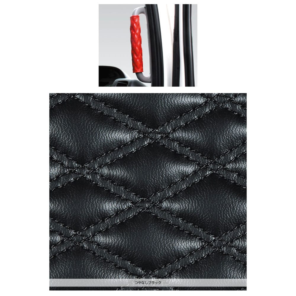 メーカー直送 ジェットイノウエ モコモコアシストブレーキカバー ダブルステッチ ブラック/つや無し 595269 ※代引・返品不可