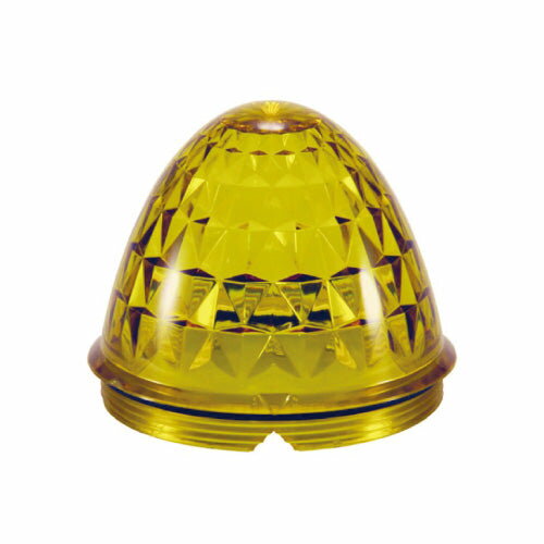 メーカー直送 ジェットイノウエ バスマーカーランプ J-1型用レンズ イエロー 632234 ※代引・返品不可