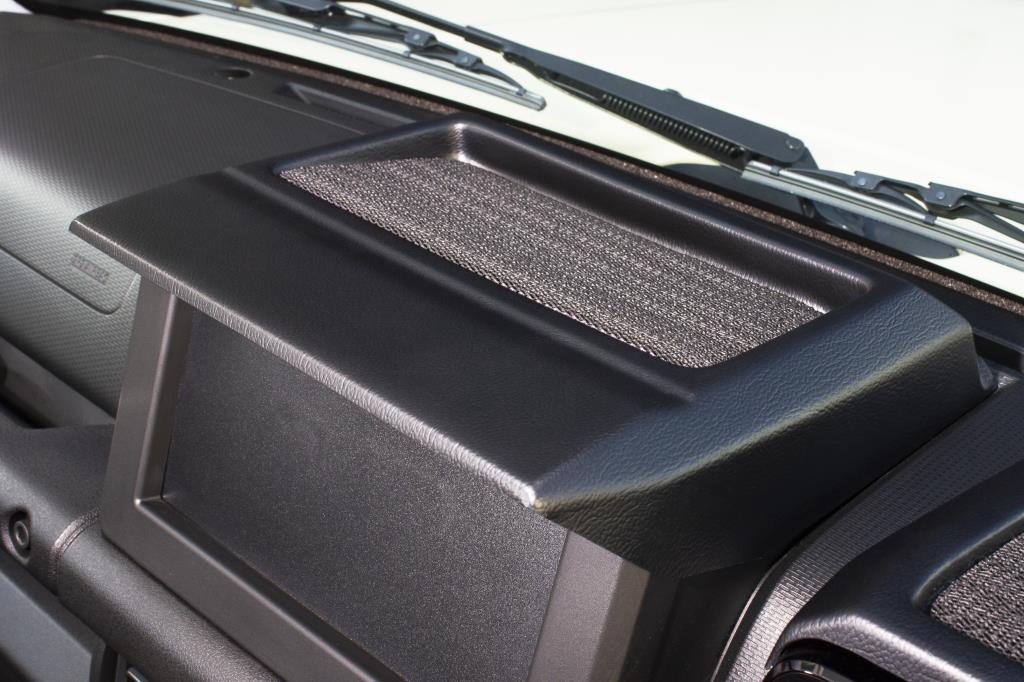 メーカー直送 モーターファーム 新型ジムニー ナビバイザートレイ 皮シボ調 ※代引不可・返品不可