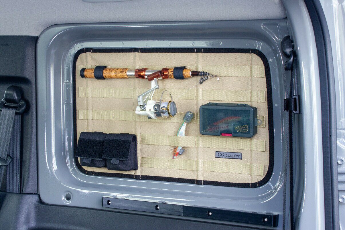 メーカー直送 モーターファーム JB64/74 CC COUPLER モールシステムシェード 助手席側 ※代引不可・返品不可