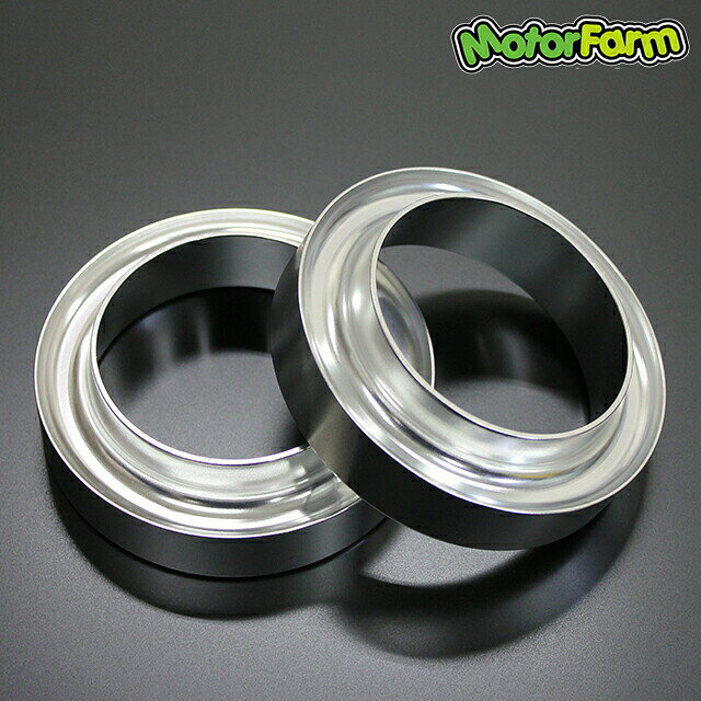 メーカー直送 モーターファーム コイルスプリングスペーサー 20mm 【2枚セット】 JB23/64系 フロント/リア用 JA22 リア用 ※代引不可・返品不可