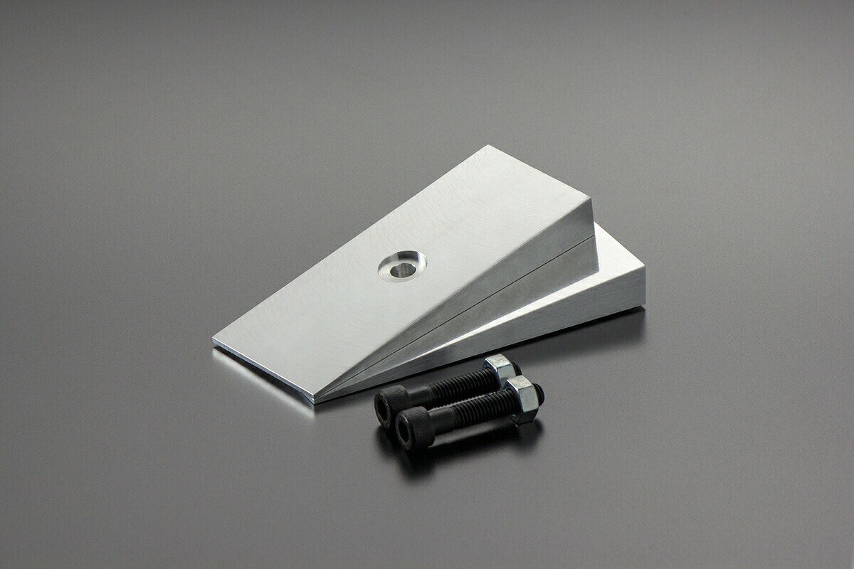 メーカー直送 モーターファーム キャスター・ウェッジ　2° 2枚セット ※代引不可・返品不可