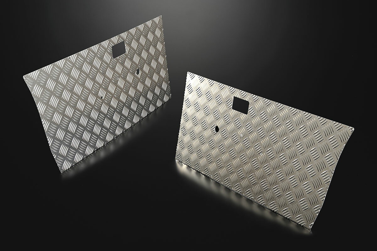 メーカー直送 モーターファーム ドアインナーパネル　ジムニーSJ30　JA11　71用　アルミ縞板製 ※代引不可・返品不可