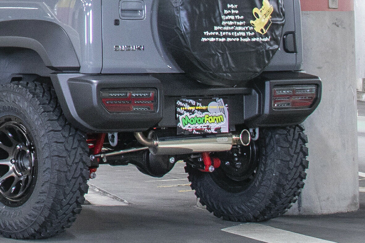 メーカー直送 モーターファーム FARM マフラー エキゾーストシステム STREET LEGALIZE JB74 ※代引不可・返品不可