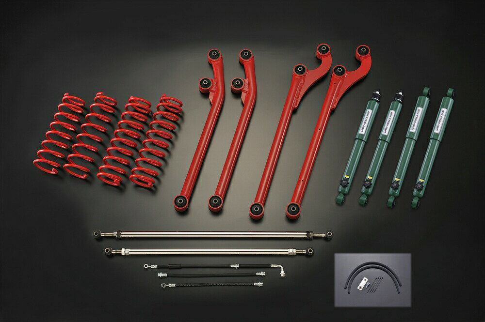 メーカー直送 モーターファーム FARM サスペンションセット JB23/33/43 【 SSPROEX セット 3インチ】 ※代引不可・返品不可